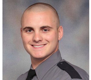 This photo provided by the Virginia State Police shows Virginia State Police trooper Lucas B. Dowell. Authorities in Virginia say Dowell and a suspect were killed in a shootout during a drug investigation, Monday, Feb. 4, 2019.