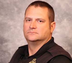 Trooper Rocky Barnes was injured during a motorcade for fallen Tulsa police officer Craig Johnson on July 2, 2020. (Photo/Oklahoma Highway Patrol)