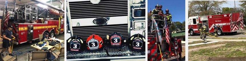 It’s a great thing to love what you do, and whether you ride an engine or a truck, you’re part of an amazing firefighting family.