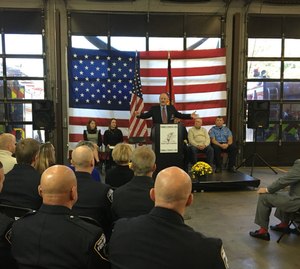 Tunnels to Towers CEO Frank Siller donated $100,000 to the family of Lt. Brad Clark to pay their mortgage. (Photo/Tunnels to Towers)