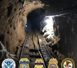 Nearly $30 million worth of drugs was seized after a cross-border tunnel that runs from Tijuana to San Diego was found earlier in March, federal officials said Tuesday. (Photo/US Customs and Border Protection)