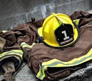 Turnout gear laying on sidewalk. (Photo/Pixabay)