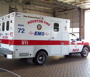 Two ambulances have recently broken down with patients inside, according to Houston Professional Firefighters Association president Patrick Lancton. (Photo/Houston Fire Department)