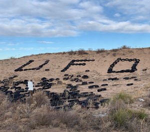 A photograph of tires, obtained by open records request, is part of the Federal Aviation Authority’s investigation into possible unknown drone sightings in Colorado. (Photo/FAA)