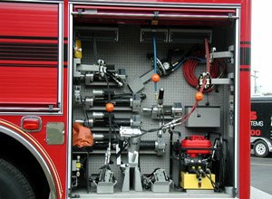 The Ultimate is a PTO-driven hydraulic rescue system.