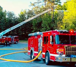 In addition to the Huffstetlers, Jimmy Brown and his son, Dylan, currently serve the department. (Photo/ Union Road Volunteer Fire Department )