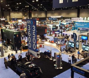 Vendors demonstrate their products at IACP 2015.