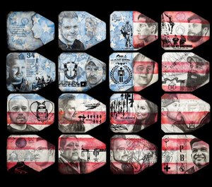 Air Force veteran Shawn Ganther artwork,