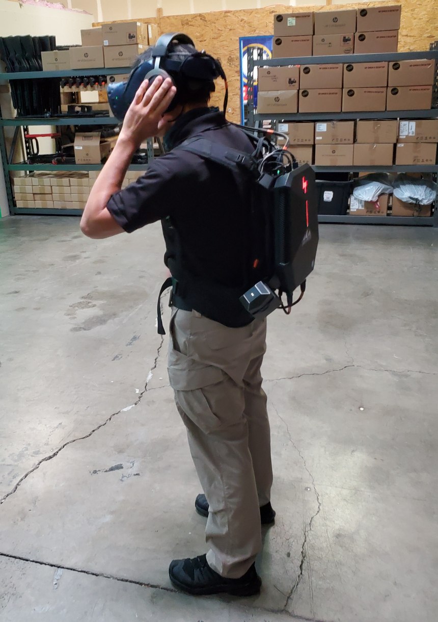 VR training sessions can be recorded for future review.