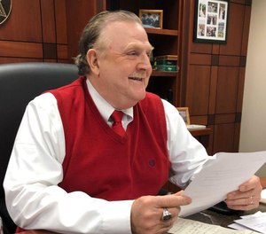 Cobb County Sheriff Neil Warren has been accused of removing newspapers with an article about inmate treatment from the county jail. (Photo/TNS)