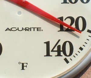 High ambient temperatures increase the risk of heat stroke and heat exhaustion.