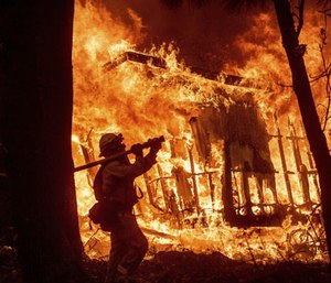 Butte County officials on Thursday released the emergency call logs from the Camp Fire’s onset last month. (Photo/AP)