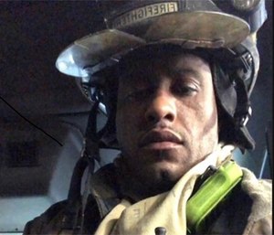 During the 2019 incident, Eric Whitehead, then 33, found himself alone in a burning and pitch-black attic, on his belly with a few remaining breaths of air left in his tank, and struggling to activate a mayday radio distress call.