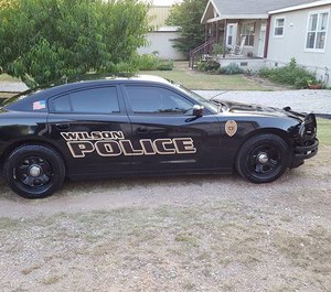 A Wilson Police Department cruiser.