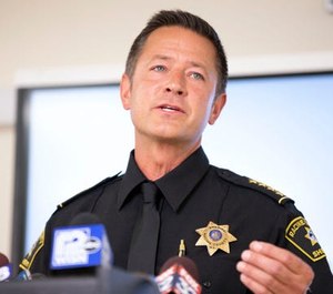 Racine County Sheriff Christopher Schmaling issued a statement saying his department would not enforce the statewide stay-at-home order.