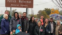 Fallen firefighter-paramedic recognized with roadway named in his honor