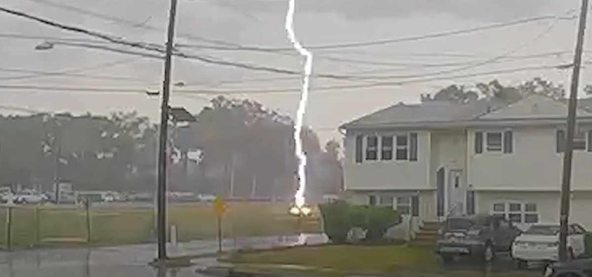 Right place at the right time NJ officer revives worker struck by lightning