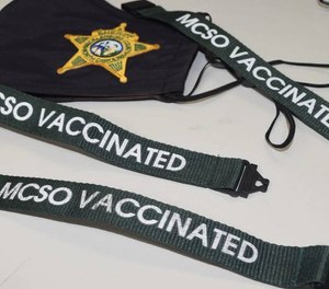 ”We had to think of the best way to recognize who’s vaccinated and who’s not,” said Sheriff Garry McFadden.