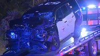 Texas officer injured after suspected drunk driver sideswipes cruiser