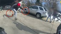 Video: Ill. PD's bodycam footage shows man charging at cops with 2 knives