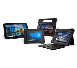 Rugged tablets, such as the L10 or R12 series from Zebra, offer a single device, all-purpose PC that can operate in all public safety environments, whether at the station or on the fireground.