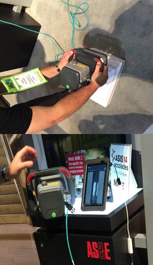AS&E demonstrates the MINI-Z Backscatter on a