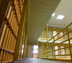This April 23, 2003 file photo shows the interior of the Arkansas Department of Correction prison in Malvern, Ark.