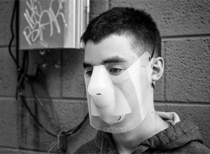 The Protection Mask (also known as a bite/spit mask).