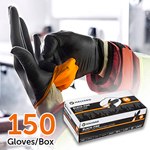 Halyard Black Fire Gloves