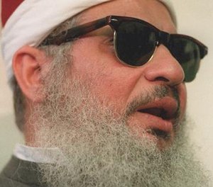 This April 6, 1993 file photo shows Sheik Omar Abdel-Rahman in New York.