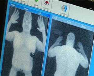 It's called the Rapiscan Secure 1000SP body scanner. The market value is $159,640, but Grand Traverse County purchased it for $15,000, half of which was covered by a grant. (Image Up North Live)