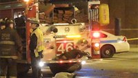1 dead after bus crashes in front of Chicago firehosue