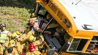 12 hurt, 3 critical in California school bus crash 
