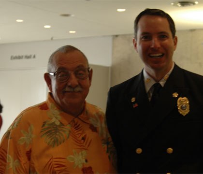Chief Kuntz with Alan Brunacini.