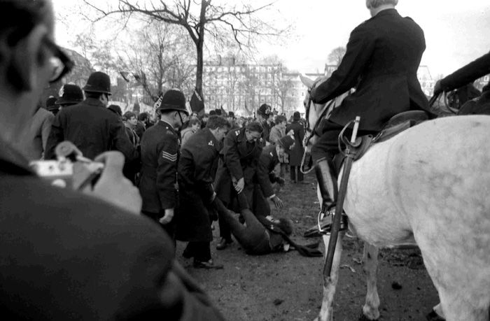 a 36 inch billy club worn by a police constable in  1968