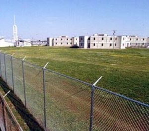Inmates broke windows and damaged surveillance equipment in a housing area Thursday night at the Cummins Unit in Grady.