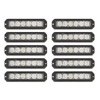 Elemental 6 TIR LED Grille and Surface Mount Lights 10 Piece Multi-Pack