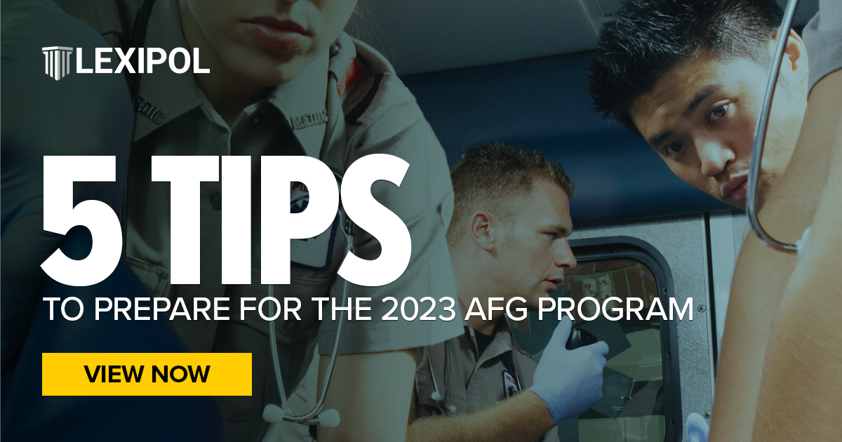 5 Tips to Prepare for the 2023 AFG Program - View Now