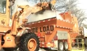 Snow melter machines like this one are something to consider for snow events.
