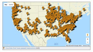 422 counties across the country have pledged to focus on mental health in county jails. 