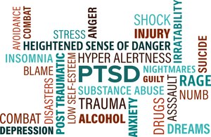 June is post-traumatic stress disorder awareness month.
