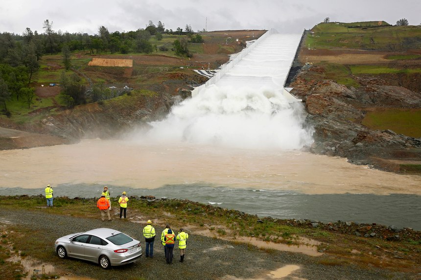 Oroville Dam Spillway