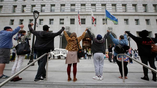 Black Lives Matter protesters
