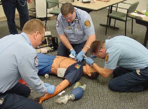 Care must be paid to how the airway is managed in these patients to strike a balance between managing the airway and potentially exacerbating other injuries.