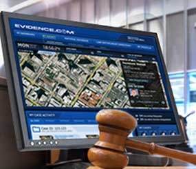 EVIDENCE.com is a digital evidence management platform that requires only an internet browser.