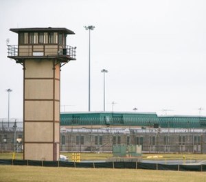 In this Feb. 1, 2017 file photo, Vaughn Correctional Center near Smyrna, Del., remains on lockdown following a disturbance. (Suchat Pederson/The Wilmington News-Journal via AP, File)