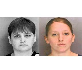 Cheryl Lang (left) and Jessica Gullickson (right).