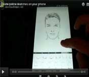 Flash Face Police Sketch Android Application Video
