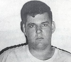 This 1966 photo released by the Georgia Department of Corrections shows Robert Stackowitz. (Georgia Department of Corrections via AP)