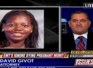 Image CNNEMS1 Columnist David Givot appears on CNN to discuss the case involving two FDNY EMTs who were accused of ignoring a dying pregnant woman.